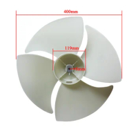 for Fan Blade Replacement For Air Conditioner Parts Axial Fan blade 400*100*8mm 1pc