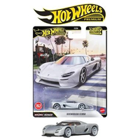 Hot Wheels Premium Boulevard Koenigsegg CC850 Silver Mobil Balap