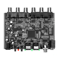 DAC Module 5.1 Channel AC-3 PCM Digital Optical DTS RCA Hifi Stereo Audio Home Theater Decoder Amplifier Decoding Board