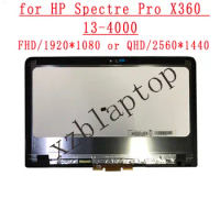13.3" LCD Touch Screen Digitizer Display Assembly For HP Spectre Pro X360 13-4000 FHD 1920*1080 or QHD 2560*1440