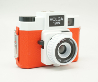 ใหม่สำหรับ Holga R Light leak 120ฟิล์มกล้องสี120N ขนาดกลางกล้อง Lomography LOMO Kodak Fujifilm สีชมพู BLUES