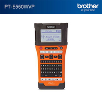 Brother 台灣兄弟 PT-E550WVP 工業級 電腦兩用 線材標籤機 熱縮套管 機房整理 線材整理