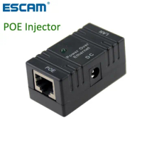RJ45 POE Injector Power over Ethernet Switch Adapter 001 For IP Camera