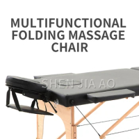 Folding Multi-function Massage Bed Chinese Medicine Massage Dedicated Health Massage Therapy Bed Reinforcement Massage Bed 1PC