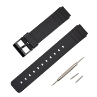 TPU Bracelet Watchband For Casio MW-240 Sport Watch Accessories Wristband Replacement Soft Watch band Belt Strap for Casio MW240