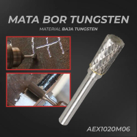 Permata Mall- BINOAX Mata Bor Tungsten Carbide Rotary File Cylindrical Cutter - GJ0107