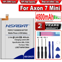 HSABAT 4800mAh Li3927T44P8H726044 High Capacity Battery for ZTE Axon 7 Mini 5.2 Inch