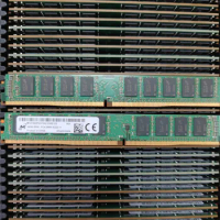 Micron DDR4 ECC RAM 16GB 2666MHz VLP 16GB 2RX8 PC4-2666V-EZZZ-11 DDR4 Server Desktop Memory