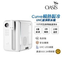 美國OASIS Curve瞬熱製冷UVC濾淨飲水機