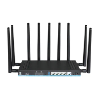 5G Gigabit Dualband Openwrt Wifi6 Router 1G DDR4 High Test Speed 5G Wifi Router With Multi Sim Card Slot