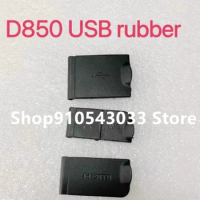 NEW For Nikon D850 Side Cover USB MIC HDMI Shell Lid Rubber Camera Part