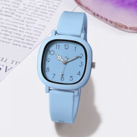 2024 Fashion Women Watch Silicone Quartz Wristwatches for Women Clock Christmas Gift Valentine's Day Ladies Watches Reloj Mujer