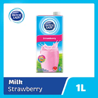 Dutch Lady Purefarm UHT Strawberry Milk 1L