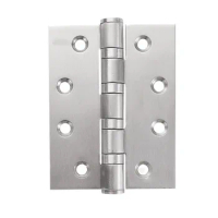 4 Inches Stainless Steel Door Hinges Swing Thick Bearing Type Hinge with Soft Close Ball Bearing Strong Load-bearing Capacity