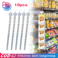 10pcs Clip Strip Display Snack 62cm Strip Klip Produk Hanging Strip Supermarket Clip Strip Display
