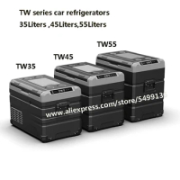 TW35/45/55 Alpicool Car Refrigerator 12V Compressor Portable Freezer Fridge Quick Refrigeration Travel Outdoor Camping Cooler