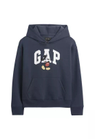 GAP Disney x GAP Kids Mickey Mouse Relaxed Fit Logo Hoodie