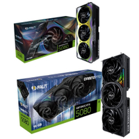 100% Genuine Palit RTX 5080 GameRock / GamingPro 16GB GDDR7 Nvidia GeForce RTX5080 16G D7 Graphic Ca