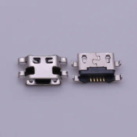 30-50pcs Micro Mini USB Jack Charging Socket Port for Lenovo A708t S890 Alcatel 7040N HuaWei G7 G7-TL00 Charger Data Connector