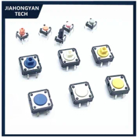 10PCS 20PCS Original Touch microswitch B3F-4055 B3W-1000 4000 4005 4050 5000 6X6 12x12x4.3mm 7.3mm button 4-pin