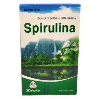 Tảo Spirulina - Bổ sung vi chất - vi khoáng từ tảo tự nhiên - Chai 300 viên - Mekophar