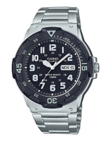 CASIO นาฬิกาข้อมือ Unisex รุ่น MRW-200HD-1BVDF สีดำ