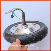 36V 350W Hub Motor Wheel Tire 10" Smart Self Balancing Electric Scooter Hoverboard Motor Wheel Replacement Parts Accessories