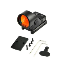 Tactic Optics hunting Holographic Sight Collimator Reflex Sight Scopes Fit 20mm For red Dot Sight Scope