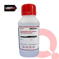 10X T A E Buffer (Tris-Acetate-EDTA) Solution pH 8.0, 500 mL