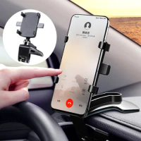 Adjustable Car Phone Holder Stand Gravity Dashboard In Car GPS For iPhone Xiaomi Samsung Huawei Honor Mobile Phone Accessories