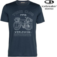 Icebreaker Tech Lite AD150 男款圓領短袖上衣/美麗諾羊毛排汗衣 105543 單車旅行