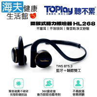 海夫健康生活館 TOPLAY聽不累 輕便後掛式 音質細膩 藍牙輔聽雙工 APP自主調整 聽力擴增器 HL268