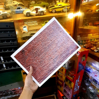 Diorama tekstur tembok kode 22 cocok untuk dinding diorama dan maket