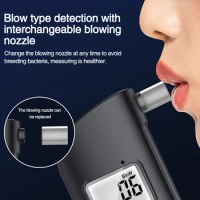 Digital Alcohol Tester Breath Alcohol Tester Breathalyzer Breathalyser Alcohol Breath Tester For Test Your Blood Alcohol Content