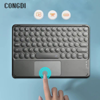 Wireless Bluetooth-Compatible Keyboard For IOS Android Windows Tablet For iPad Air Pro 10 inch Rechargeable Wireless Keyboard