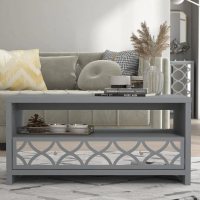Synergy House Iris Coffee Table with 2 Drawer (1.47ft)