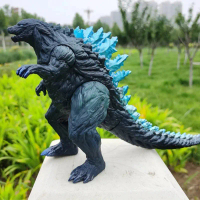 Godzilla Earth Biru 17cm Kaiju Monster Mainan