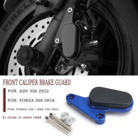 Brake Caliper Cover Motorcycle Accessories Aluminium Front Caliper Brake Guard For Honda ADV350 Forza 300 Forza 350 Nss 350