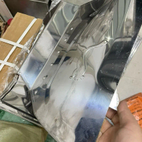 Cốp inox xe ba gác ba bánh loại bền dùng lâu dài cốp hông xe ba gác