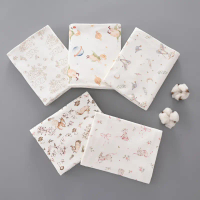 BrananaPlus (90x90cm) ผ้าห่อตัว ผ้าเช็ดตัวคอตตอน Cotton สำหรับเด็กแรกเกิด  Baby swaddle SWD90 คําแนะ