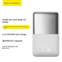 Baseus 10000/20000 Ma Super Capacity Power Bank 22.5W Fast Charge 20wpd Flash Charge Portable Power Source for Xiaomi Apple 13