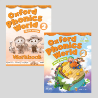 Sách - Combo 2 Sách: Oxford Phonics World 2 (Student book + Workbook) – In màu