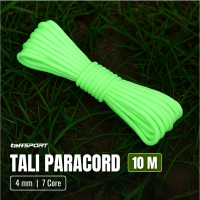 Tali Paracord Tenda Camping Luminous 7 Core 4mm 10M - SS02 - Green