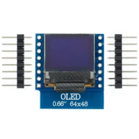 0.66" inch 64X48 IIC I2C OLED LED LCD Dispaly Shield D04