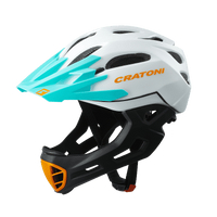 Cratoni C-Maniac 2020 兒童安全帽 霧面黑白藍 /單車安全帽/ 頭盔/自行車