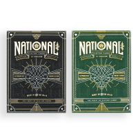 匯奇撲克 National 國民 進口收藏花切創意燙金撲克牌 Theory11