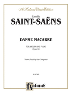 【學興書局】Saint-Saëns 聖桑 Danse Macabre Op.40 骷髏之舞 小提琴/鋼琴