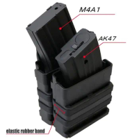 Tactical 7.62 Fast Mag Molle System Magazine Pouch Heavy Duty Quick Reload Military Airsoft Hunting FastMag Ammo Mag Holster Set