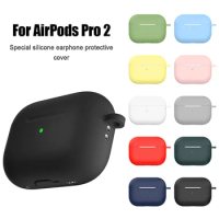 Silicone Case For Airpods Pro 2 Wireless Bluetooth Earphones Cover for apple airpods pro 2 case Fundas Accessories skin sticker