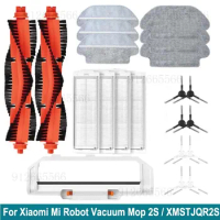 Mop Cloths Main Side Brush Filters For Xiaomi Mijia Robot Vacuum Mop 2S 3C Mi Robot Vacuum Mop P XMSTJQR2S STYJ02YM Accessories